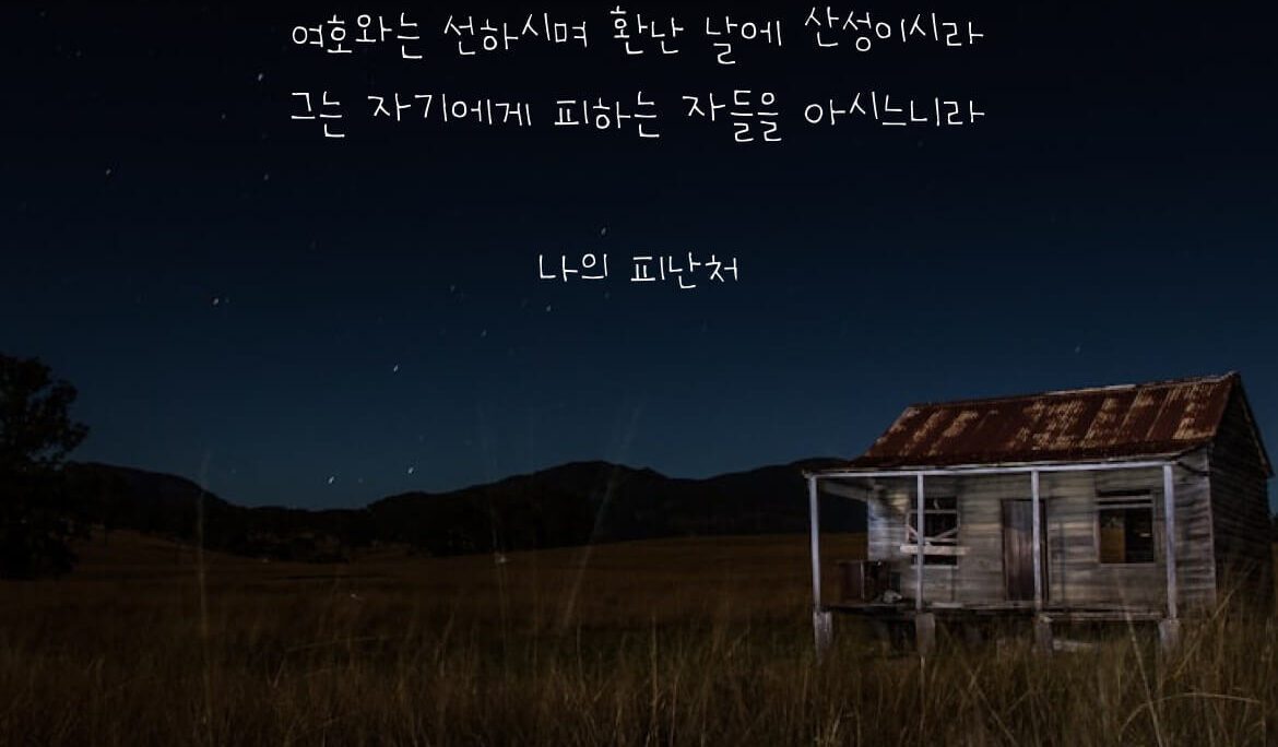 나의 피난처